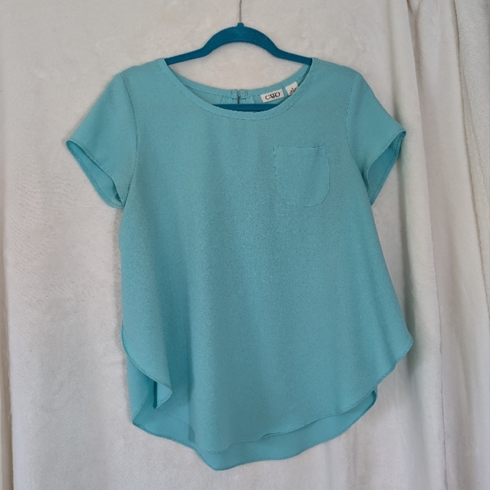 Cato Women's Aqua Top